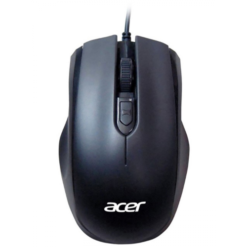 Мышь проводная Acer OMW020,1600dpi, USB, Черный ZL.MCEEE.004
