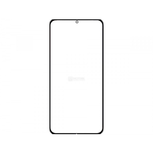 Защитное стекло Red Line для смартфона Samsung Galaxy S20+ , Ультратонкое полимерное, Full Screen, Full glue, Прозрачный (Черная Рамка), УТ000019660