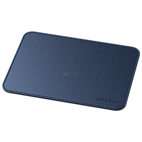 Коврик для мыши Satechi Eco Leather Mouse Pad, 250x190 мм, Синий ST-ELMPB