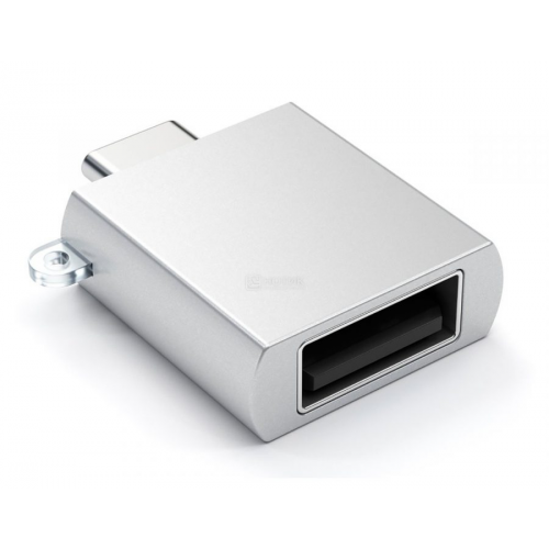Переходник (адаптер) Satechi Aluminum Type-C USB Adapter USB-C to USB 3.0, Серебристый ST-TCUAS