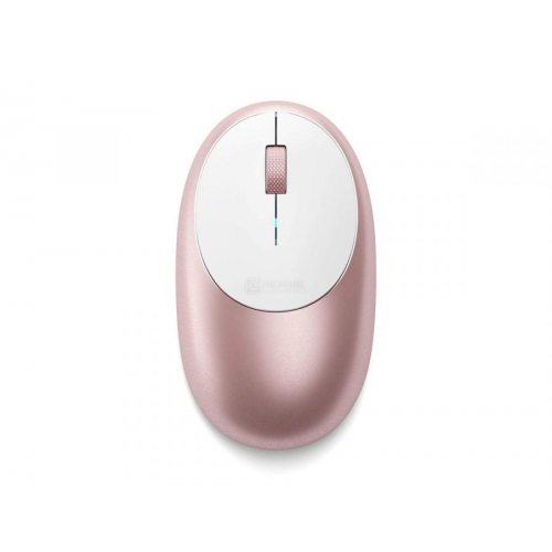 Мышь беспроводная Satechi M1, Bluetooth, 1200 dpi, Розовый ST-ABTCMR