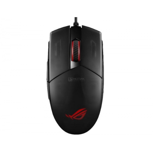 Мышь проводная ASUS ROG Strix Impact II, 6200dpi, Черный 90MP01E0-B0UA00