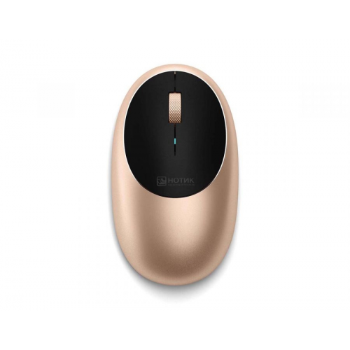 Мышь беспроводная Satechi M1, Bluetooth, 1200 dpi, Золотистый ST-ABTCMG