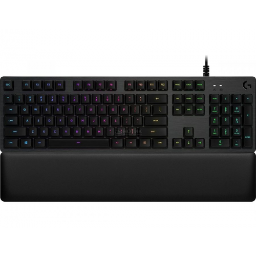 Клавиатура проводная механическая Logitech G513 Carbon GX Brown Tactile, USB, Черный 920-009329