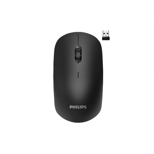 Мышь беспроводная Philips M221, 1600dpi, Wireless/USB, Черный SPK7221