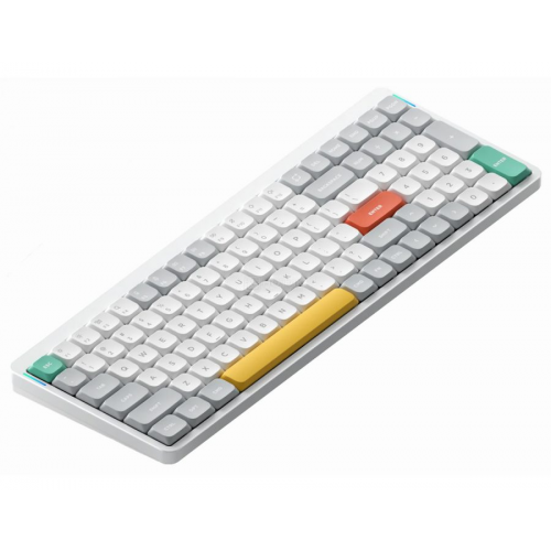 Клавиатура беспроводная механическая Nuphy AIR96, low profile gateron 2.0, Daisy Switch, Bluetooth, RGB подсветка, 4000мАч, Белый AIR96-W-22