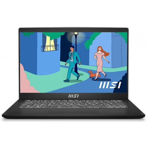 Ноутбук MSI Modern 14 C7M-238RU 9S7-14JK12-238 (14", Ryzen 5 7530U, 8Gb/ SSD 512Gb, Radeon Graphics) Черный