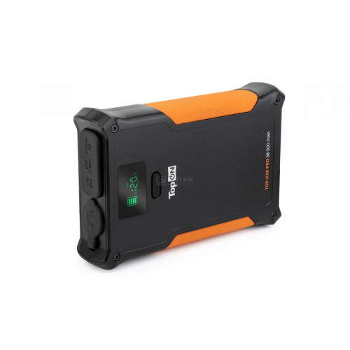 Универсальный внешний аккумулятор TopON TOP-X38 PRO (до 160Вт) USB-C 33W, USB, авторозетка, 38000mAh (140.6Wh) Черный TOP-X38PRO Черный