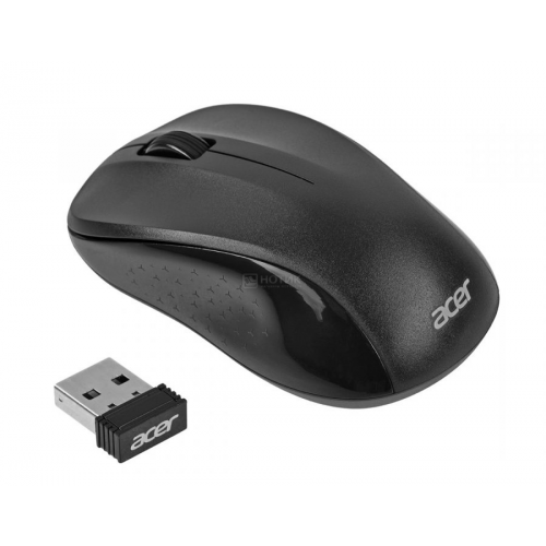 Мышь беспроводная Acer OMR302, 1200dpi, Wireless/USB, Черный ZL.MCECC.01X