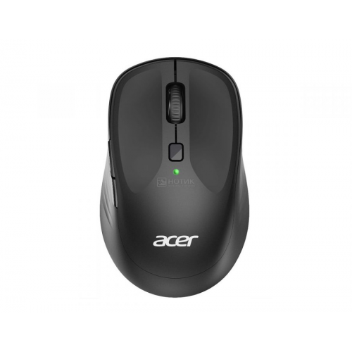 Мышь беспроводная Acer OMR300, 1600dpi, Wireless/USB, Черный ZL.MCECC.01R