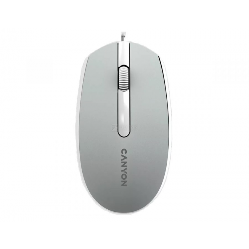 Мышь проводная Canyon M-10, 1000dpi, Темно-серый (Dark Gray) CNE-CMS10DG