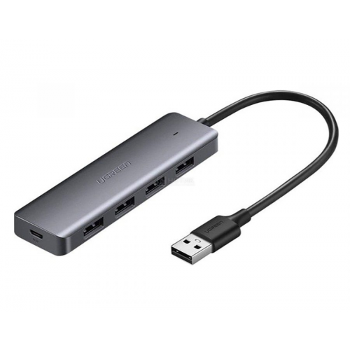 USB-хаб UGREEN CM219 USB 3.0 (4xUSB 3.0) Серый 50985_