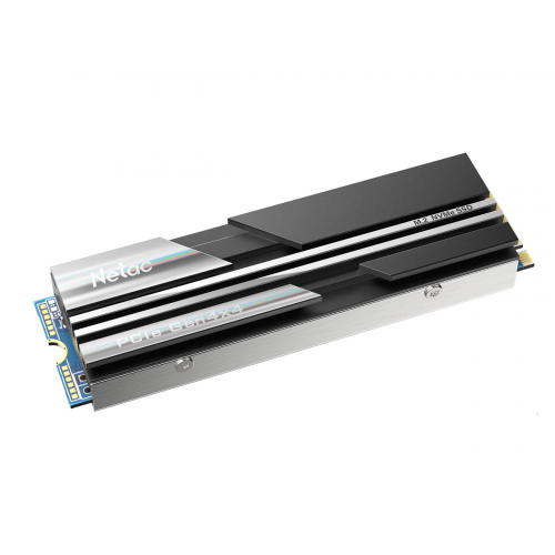 Внутренний SSD-накопитель Netac NV5000 2TB, M.2 2280, PCIe Gen4 x4, NVMe, 3D NAND, 1400 TBW, Черный NT01NV5000-2T0-E4X