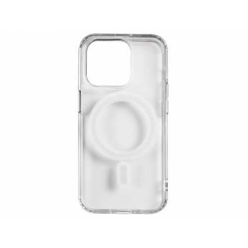 Чехол-накладка Red Line iBox Case MagSafe для смартфона iPhone 14 Plus, Пластик/Силиконовые края, Прозрачный УТ000032410