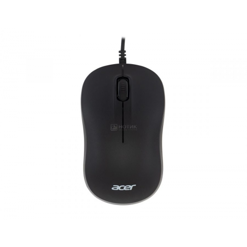 Мышь проводная Acer OMW140, 1200dpi, Черный ZL.MCEEE.00L