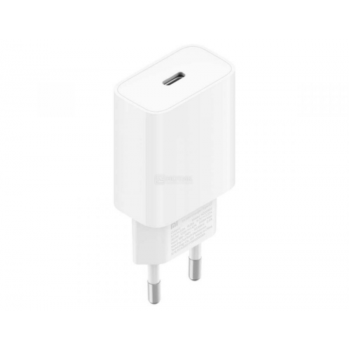 Сетевое зарядное устройство Xiaomi Mi 20W Charger, USB Type-C, Белый BHR4927GL