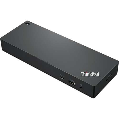 Док-станция Lenovo ThinkPad Universal Thunderbolt 4 Dock (Thunderbolt 4, RJ-45, 4xUSB 3.1, USB Type-C, HDMI, 2xDP, Mini jack). 135Вт Черный 40B00135CN