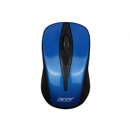 Мышь беспроводная Acer OMR132, 1000dpi, Wireless/USB, Черный/Синий ZL.MCEEE.01F