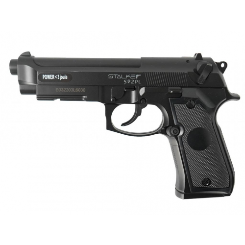 Пневматический пистолет Stalker S92PL (аналог Beretta 92) 4,5 мм (ST-12051PL)