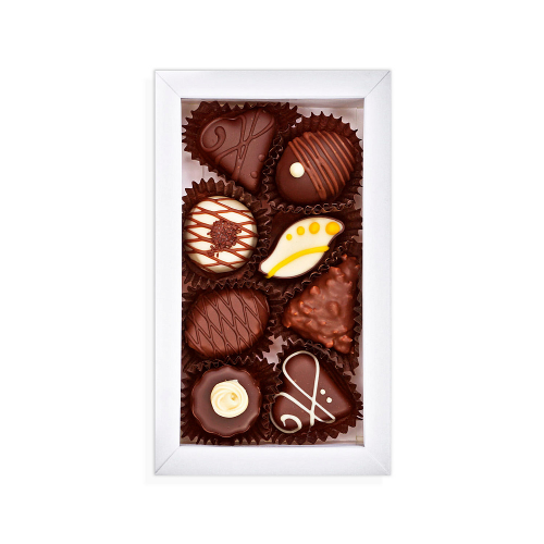 Набор шоколадных конфет ручной работы, Красный Октябрь, 85 гр., без подар. упак