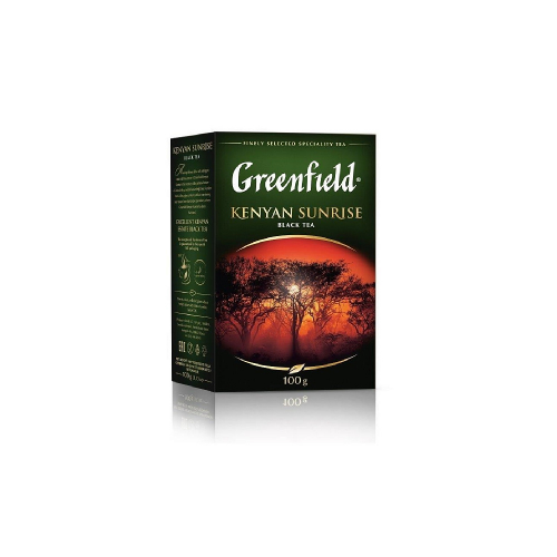 Чай Greenfield Kenyan Sunrise черный листовой, 100 гр