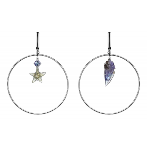 Серьги Art I Fact Jewellery 0203.0021-earrings-tanzanit