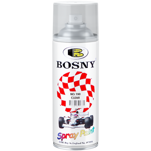 Акриловый спрей лак Bosny Spray Paint 520 мл глянцевый