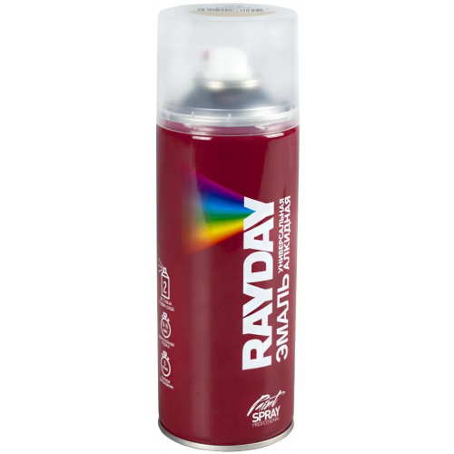 Эмаль универсальная алкидная Rayday Paint Spray Professional 520 мл слоновая кость RAL 1015 глянцевая