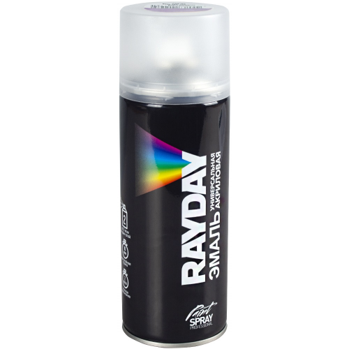 Эмаль универсальная акриловая Rayday Paint Spray Professional 520 мл лиловая RAL 4005 полуматовая
