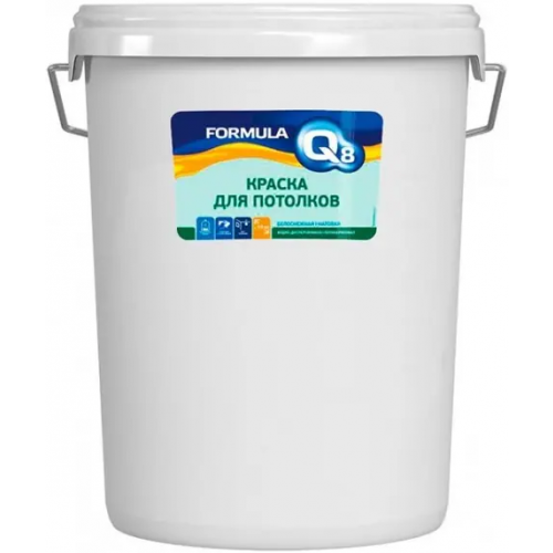 Краска для потолков Formula Q8 25 кг белая