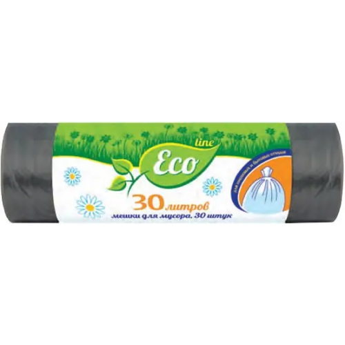 Мешки для мусора Русалочка Eco Line 30 пакетов 30 л