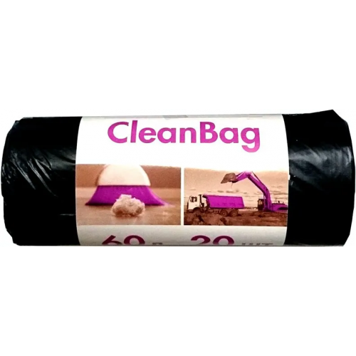 Мешки для мусора Концепция Быта CleanBag 20 пакетов 60 л черные