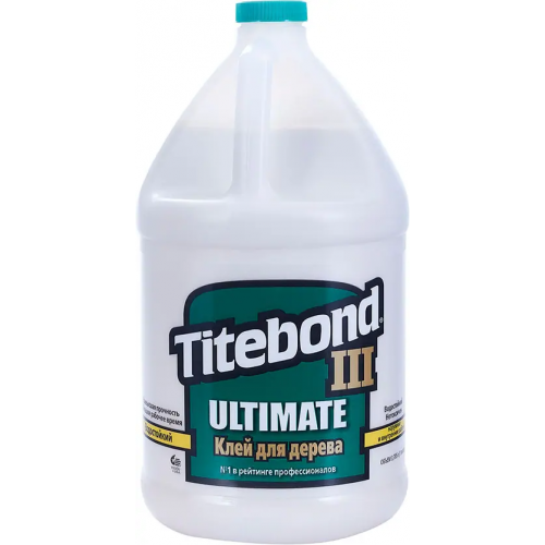 Клей для дерева влагостойкий Titebond III Ultimate Wood Glue 3.785 л