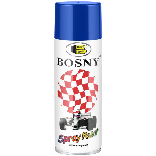 Акриловая спрей краска универсальная Bosny Spray Paint 520 мл королевская синяя №5005 Tivoli Blue