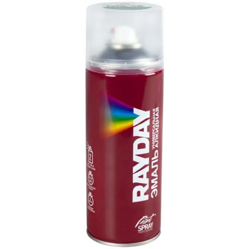 Эмаль универсальная алкидная Rayday Paint Spray Professional 520 мл бирюзово зеленая RAL 6016 глянцевая