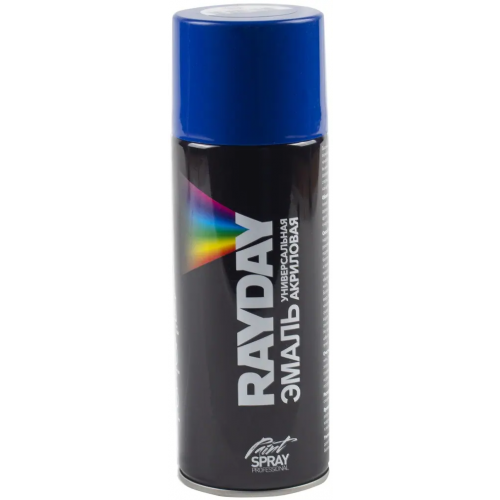 Эмаль универсальная акриловая Rayday Paint Spray Professional 520 мл синяя RAL 5005 глянцевая