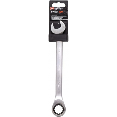 Ключ комбинированный c трещоткой Beorol 17 мм