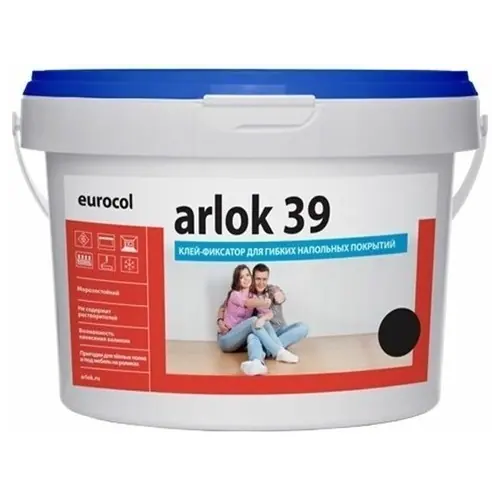 Клей фиксатор для гибких напольных покрытий Forbo Eurocol Arlok 39 1 кг