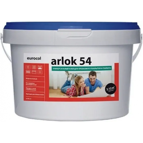 Клей универсальный для пробкового покрытия и паркета Forbo Eurocol Arlok 54 3 кг