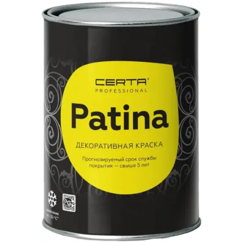 Эмаль термостойкая Certa Patina 500 г изумруд до 700°C