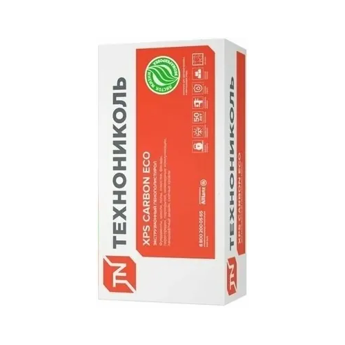 Экструзионный пенополистирол Технониколь XPS Carbon Eco SP 0.58*2.36 м/100 мм 26 32 кг/м3