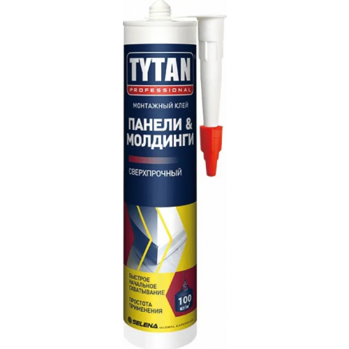 Монтажный клей сверхпрочный Титан Professional Панели & Молдинги 310 мл