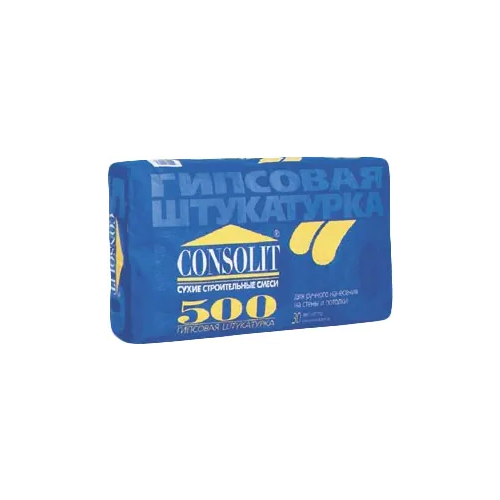 Гипсовая штукатурка Консолит 500 30 кг