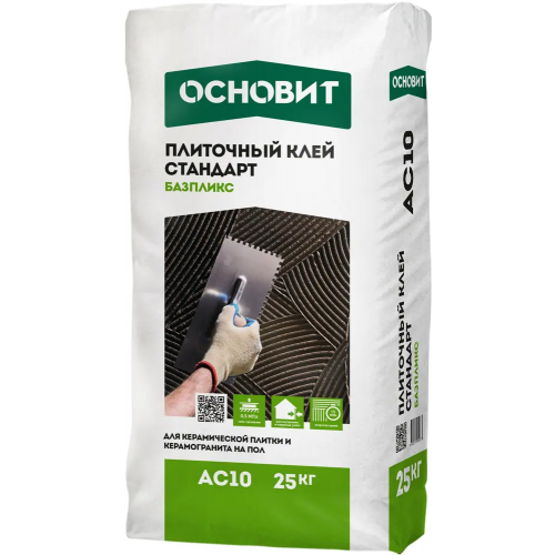 Плиточный клей Основит Базпликс AC 10 Стандарт 25 кг