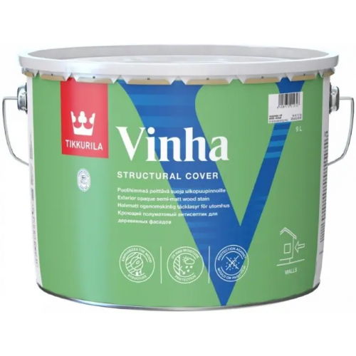 Деревозащитная краска Vivacolor Villa Ultima 9 л белая