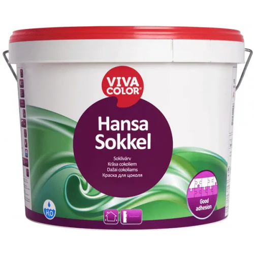 Краска для цоколя Vivacolor Hansa Sokkel 2.7 л бесцветная