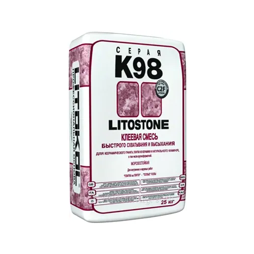 Клеевая смесь быстрого схватывания и высыхания Литокол Litostone К98 25 кг