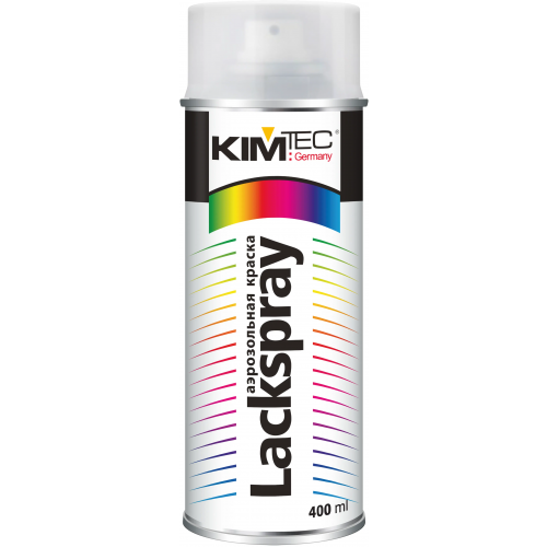 Лак спрей аэрозольная краска Kim Tec Lackspray 400 мл