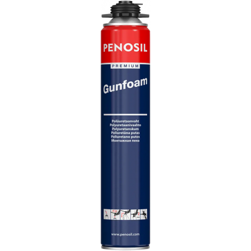 Пистолетная монтажная пена Penosil Premium Gunfoam 750 мл зимняя