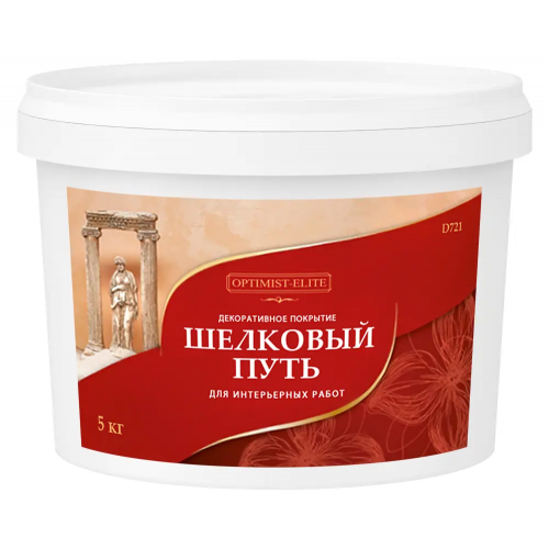Декоративное покрытие Оптимист Элит D 721 Шелковый Путь 5 кг